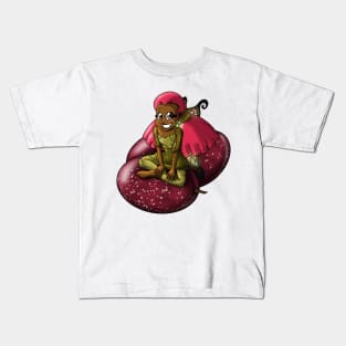 African American Fairy and Passion Fruit Kids T-Shirt